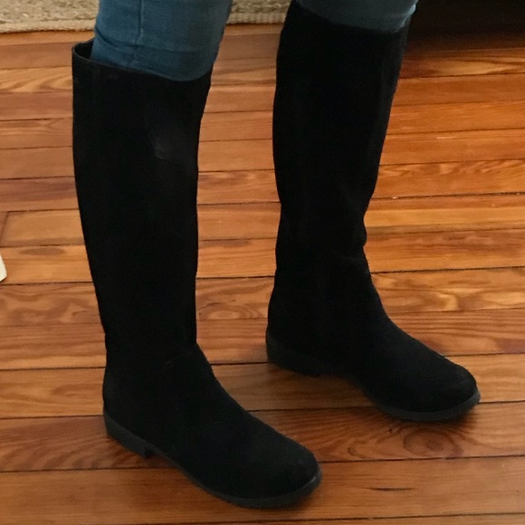 Seychelles black suede riding boot - Picture 8 of 8